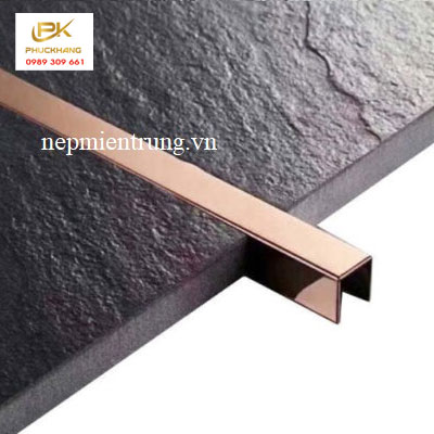 Nẹp Inox U3 Vàng hồng